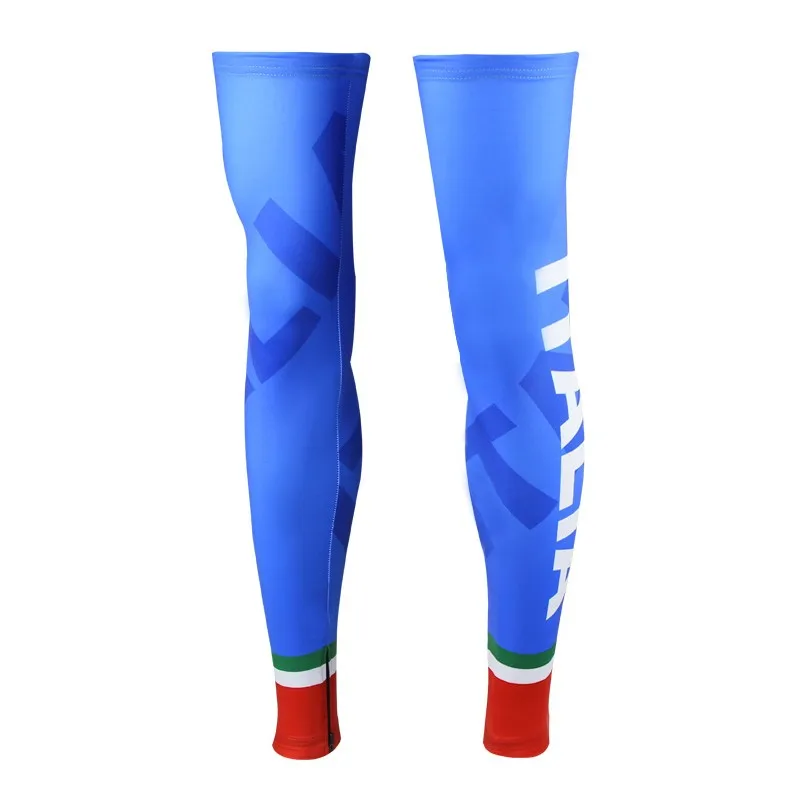 

Team ITALIA cycling legwarmers cycling leggings quick-dry lycra cycling legs Sunscreen Protector Cuff