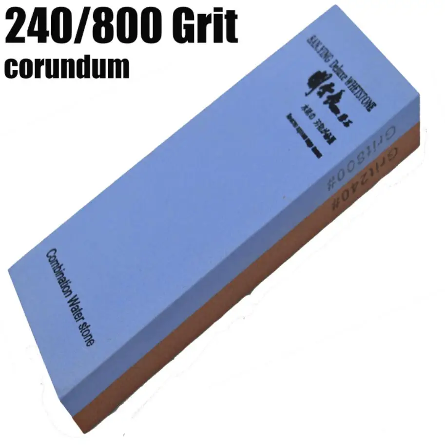 240 800 Grit corundum 7x2x1 inch Kitchen Knife Grinding combination whetstone Water stone Sanying