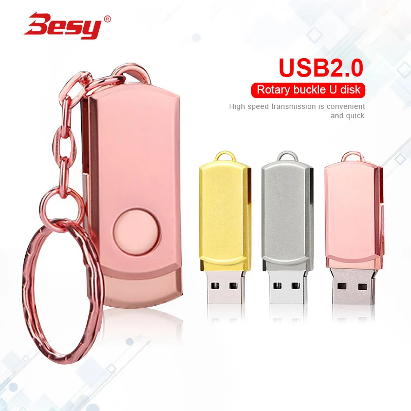 

metal usb flash drive 4gb 8gb pendrive 16gb 32gb waterproof memory stick silver usb 2.0 pen drive u disk for PC