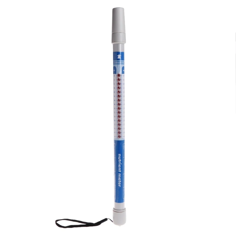 

Waterproof 4 in1 Hydroponics Nutrient EC ppm CF Meter Soil Conductivity Tester
