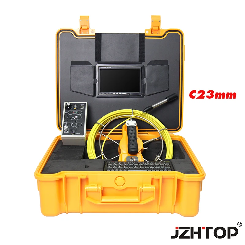 new 23mm pipe video endoscope borescope wall drain sewer inspection camera system