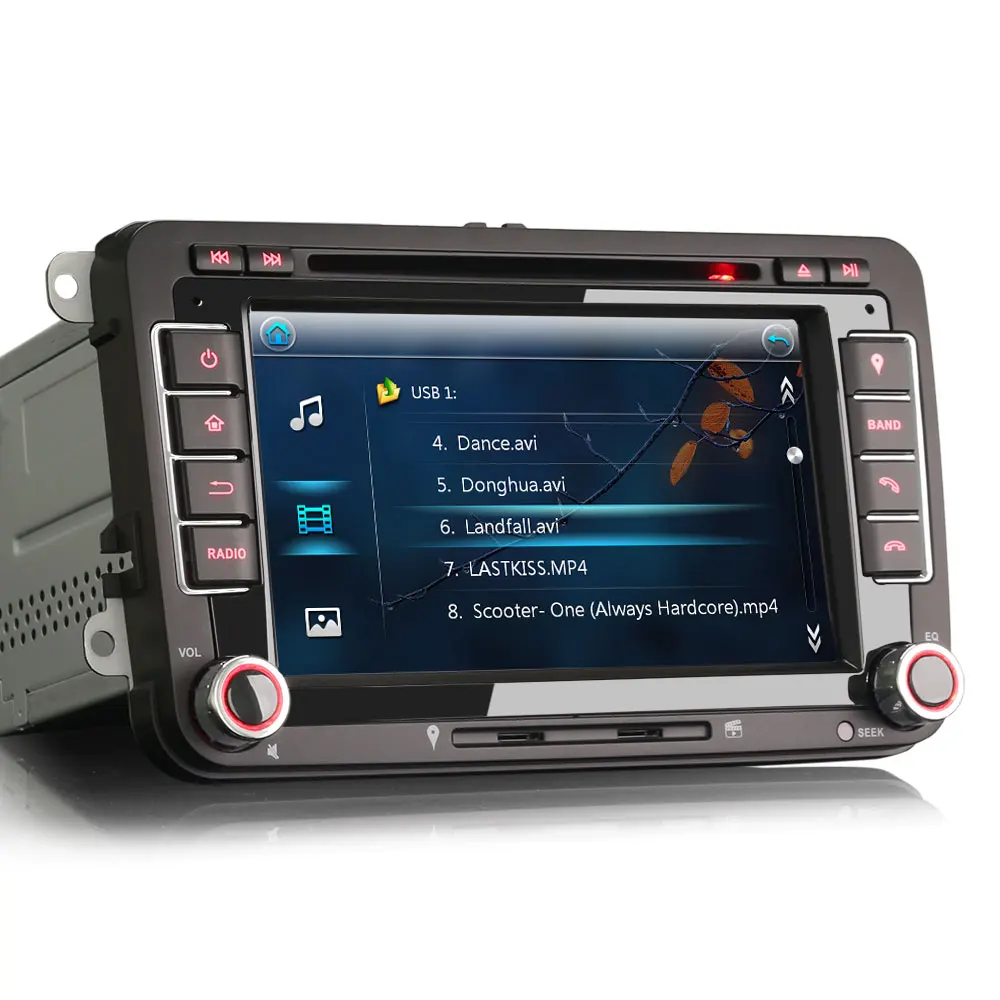 

7" Special Car DVD for Volkswagen Tiguan 2007-2015 & Touran 2003-2014 & VW T5 Transporter 2010-2014 & VW T5 Caravelle 2010-2015