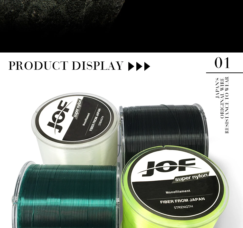Linha de Pesca de Nylon Linha de Pesca 500 m Jof Super Strong Japão Monofilamento 5 lb Lb 30 5 Cheap Linhas de pesca