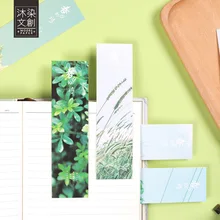 30 pcs/pack Spring poetry Bookmark Paper Cartoon Animals Bookmark Promotional Gift Stationery dual Note Message