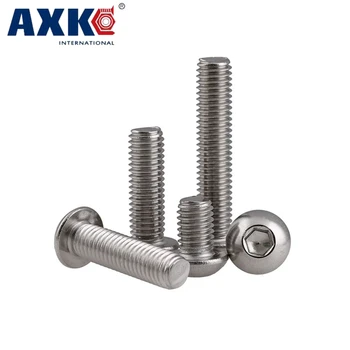 

5/16-18*1-1/4 5/16-18*1-1/2 5/16-18*2 304 Stainless Steel US UNC Coarse Thread Bolt Hexagon Socket Pan Round Button Head Screw
