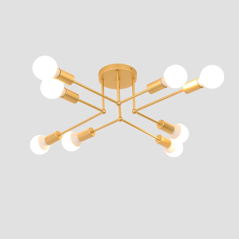 

Designer s Simple Line Ceiling Lights Nordic Postmodern Iron Art Ceiling Lights Living Room Art Ceiling Lights