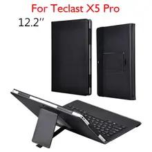 X5 Pro Tablet Case Funda 12.2 inch Flip Stand Cover PU Leather Cases Slim Funda For Teclast X5 pro Protective Shell Put Keyboard