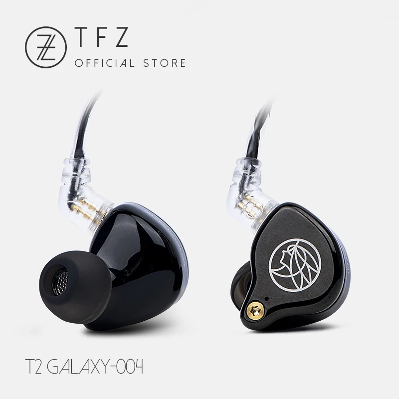 T2, TFZ NICEHCK Hifi Monitor Earphones, Bass Sound Earphone In-Ear Sport Game Headphone, 3.5mm Earbuds for Christmas gift