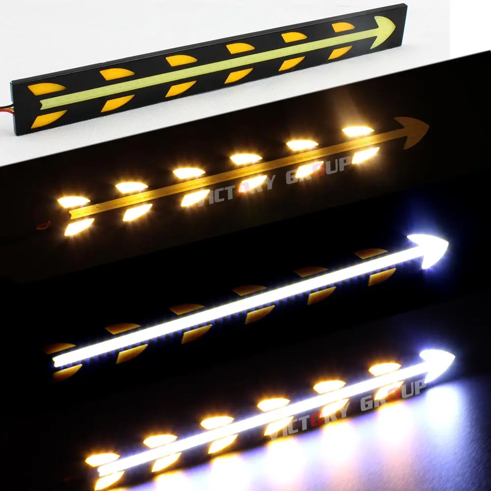 10W 100 Waterproof COB LED Daytime running lights Turning Signal DRL