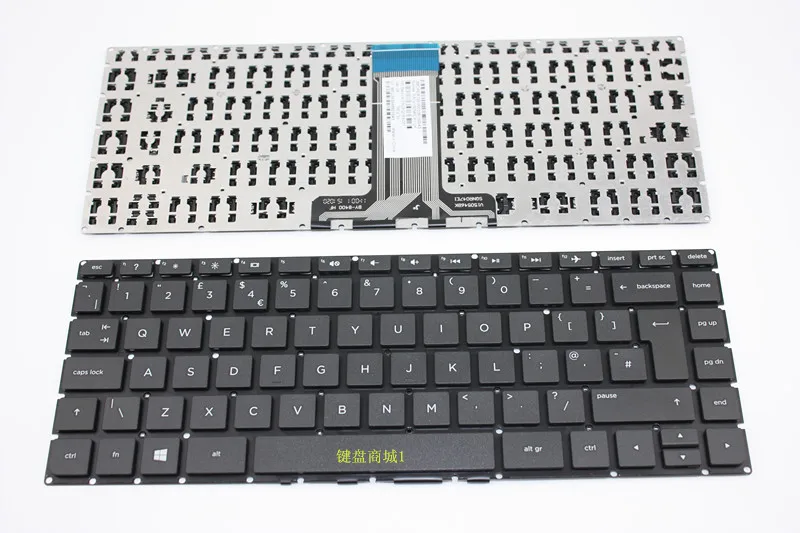 

News keyboard for HP 14-AB 14-ab010TX Tpn-Q171 TPN-Q158 US/UK layout