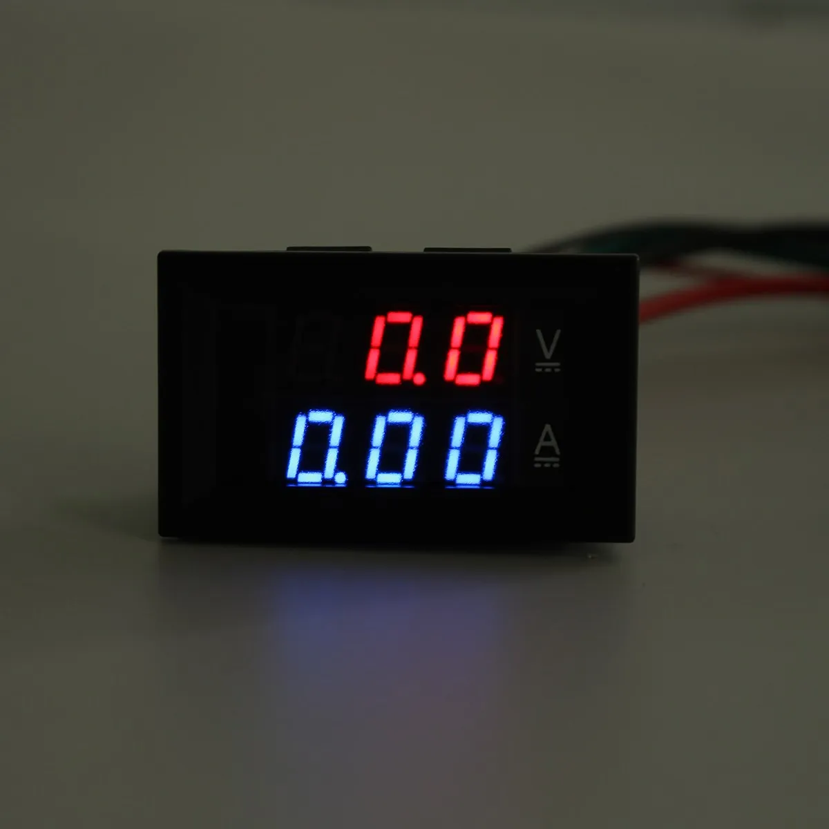 

Mini Digital DC 100V 10A Voltmeter Ammeter Blue + Red LED Panel Amp Dual Digital Volt Meter Gauge Voltage Current Home Use Tool