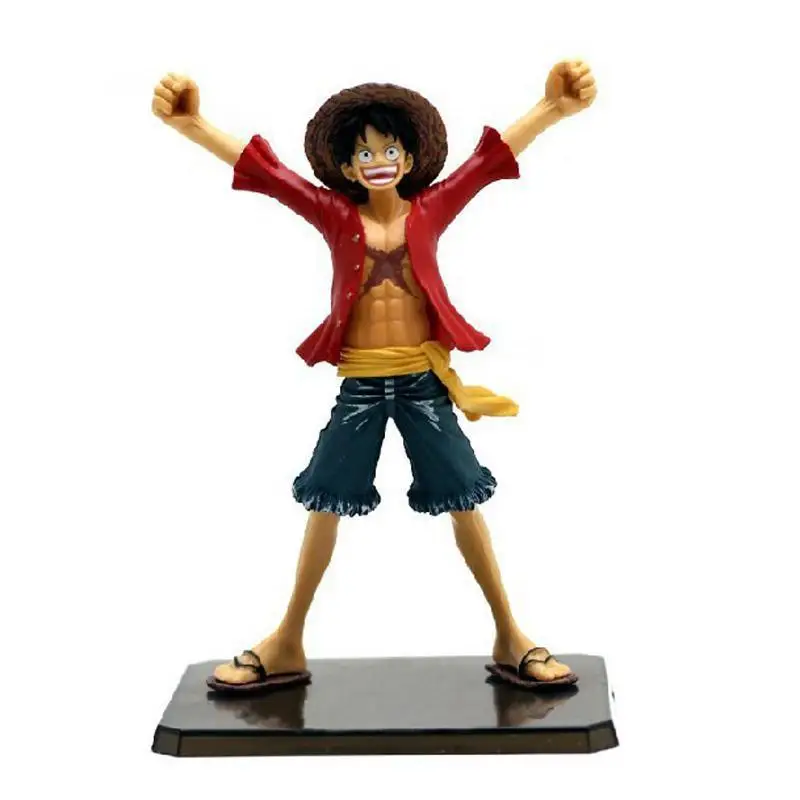 6 One Piece Luffy After 2 Years THE NEW WORLD PVC Action Figure Collection Model Toy