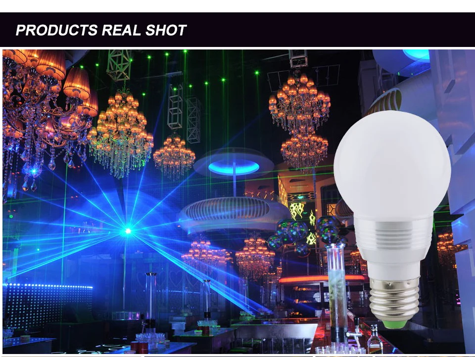 RGB Led Lamp Bulb  (9)