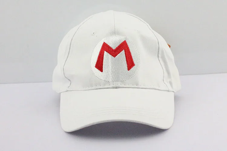 Мультфильм Super Mario Bros Ash Ketchum Марио и Луиджи бейсбольная шляпа плюшевые игрушки для взрослых с регулируемым поясом