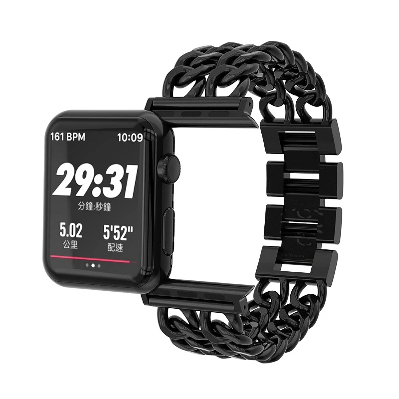 

stainless steel strap for apple watch 4 band 44mm 40mm 42mm 38mm correa link bracelet watchband for iwatch pulseira 4/3/2/1