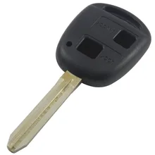 2 Кнопки Дистанционного Ключа Fob Чехол Стиль Обложка Shell Для TOYOTA CAMRY RAV4 Corolla ПРАДО YARIS Челнока С Логотипом