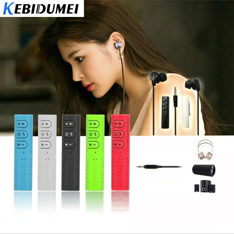 Bluetooth приемник Kebidu адаптер Dongles для колонок в машину Aux 3 5 мм разъем свободные руки