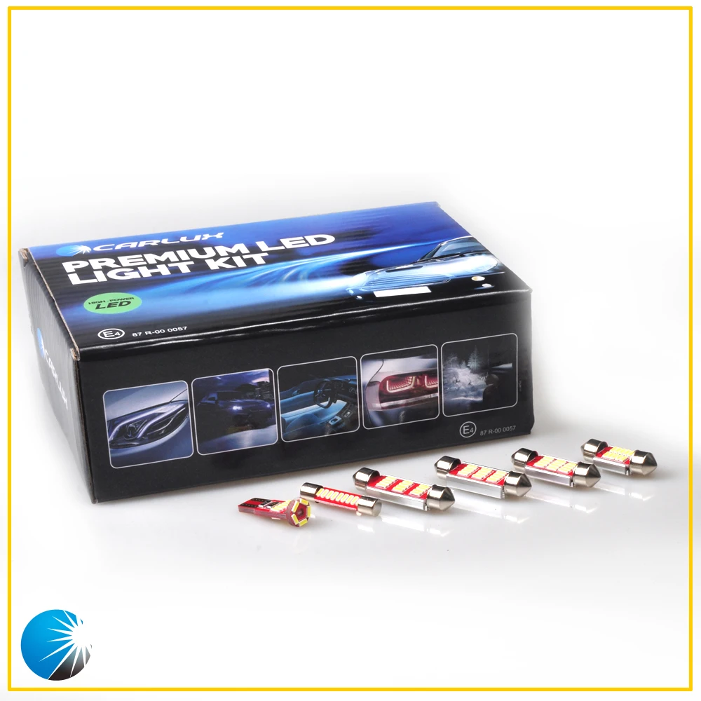 24pcs Error Free White LED Interior Light kit for BMW serie 7 E38