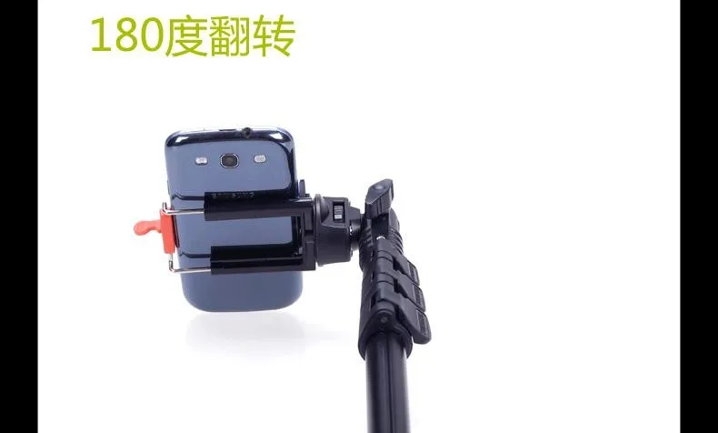 YunTeng C-188 выдвижной ручной монопод с держателем для камер и сотовых телефонов