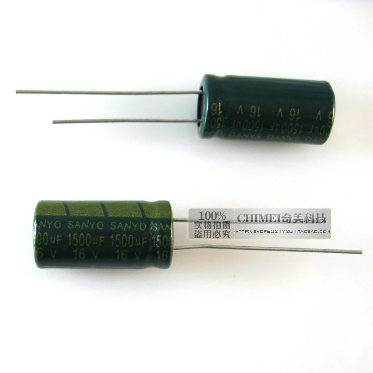 

Electrolytic capacitor 1500UF 16V 10X20MM Volume 10 * 20mm Accessories