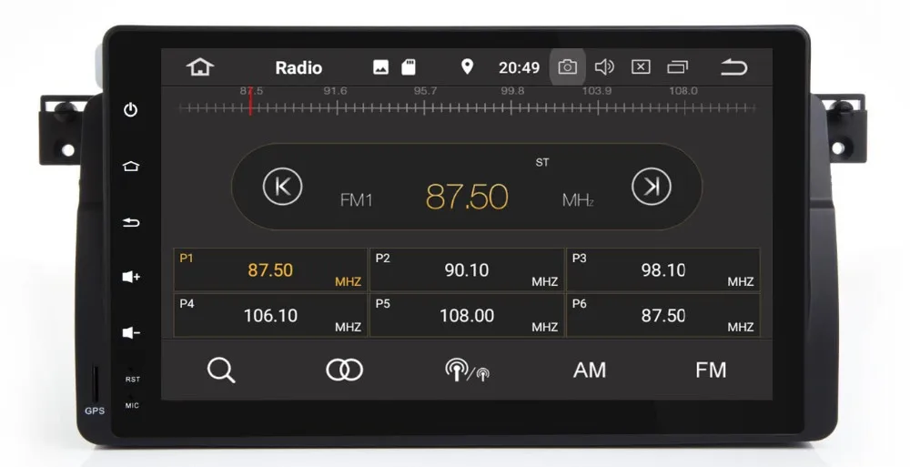 Excellent AutoRadio Car Multimedia Player 1 Din 9
