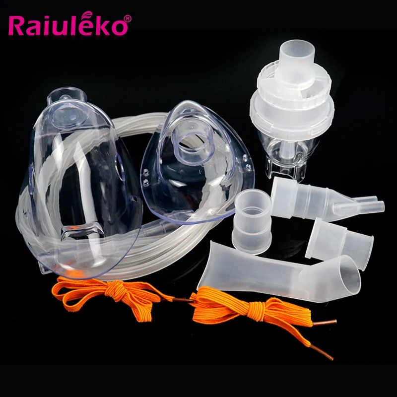 

Nebulizer Inhaler Set Adult Children Mask Filters Family Medical Nebulizer Cup Catheter Inhaler Set Accessories Smooth Breathing