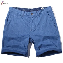 Горячая Распродажа повседневные летние легкие х/Б мужские шорты с декоративным рисунком винтажные повседневные мужские шорты-бермуды Masculina