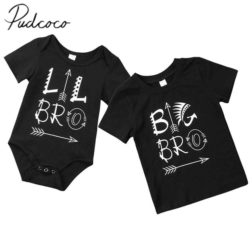 baby brother and big brother matching outfits