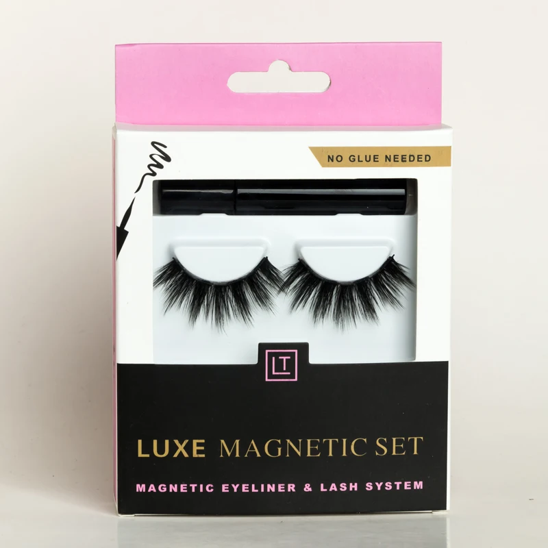 

ISEEN 4 Magnetic eyelashes Magnetic eyeliner set 3D false eyelash set Professional makeup tools