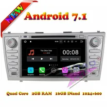 Wanusual 2G+16GB Android 7.1 Car Media Center DVD Player For Toyota Camry 2007 2008 2009 2010 Stereo GPS Navi Radio Double Din