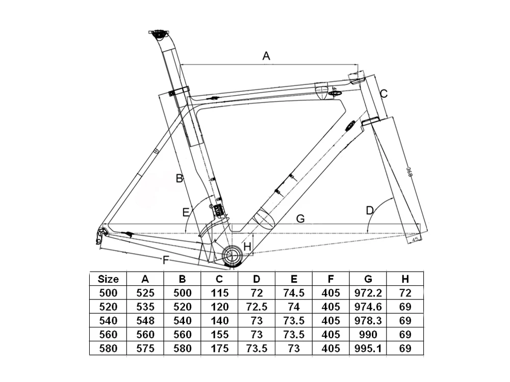 Sale Wheel Size 700C Frame - Toray Carbon Frameset Full Carbon Road Bike Frame 50/52/ 54/ 56/ 58cm + fork + Seatpost + Headset 0 Sale Wheel Size 700C Frame - Toray Carbon Frameset Full Carbon Road Bike Frame 50/52/ 54/ 56/ 58cm + fork + Seatpost + Headset 0