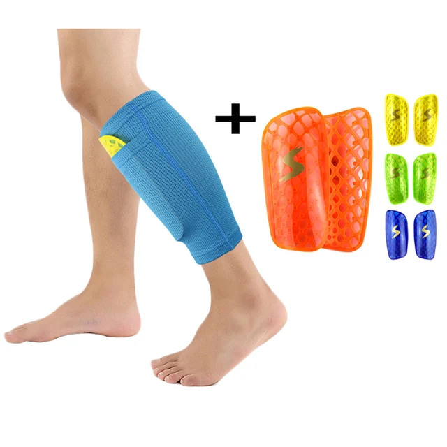 Soccer Shin Pads/Guard Football Leg Support Sleeve Protector Skating