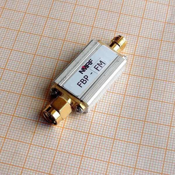 Бесплатная доставка Φ 88 ~ 108 МГц фильтр полосы частот FM интерфейс SMA