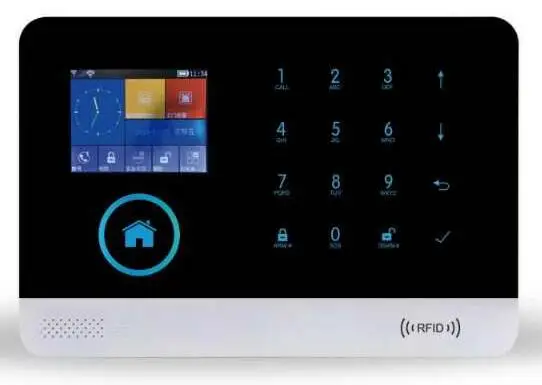 SmartYIBA приложение управления RFID Беспроводной Wi-Fi SMS сигнализация дверь окно сенсор ПИР движения наборы детекторов wifi GSM сигнализация безопасности