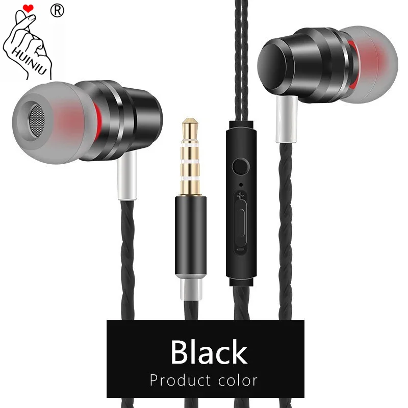 Sport Wired In-ear Earphone High Bass Earpod Headset with Microphone Head phone for Mobile Phone Apple xiaomi fone de ouvido | Электроника