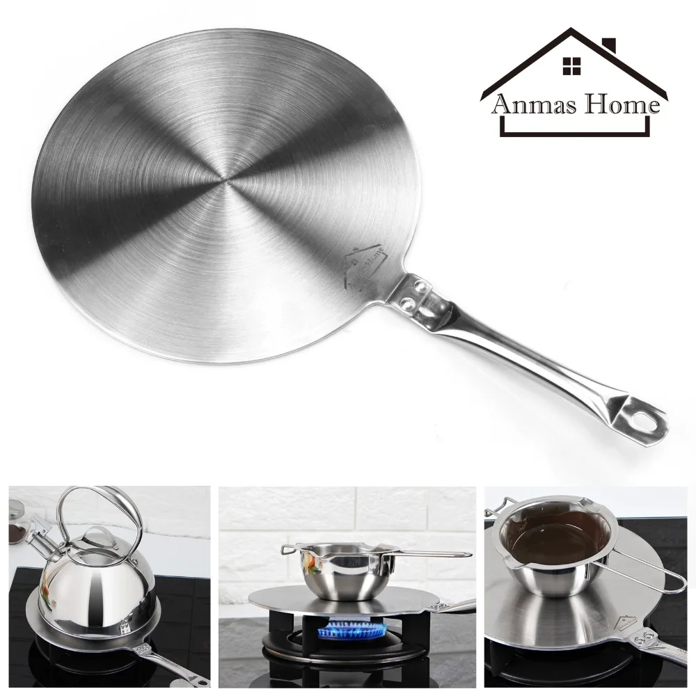 S M L Induction Cooktop Stainless Steel Converter Interface Disc