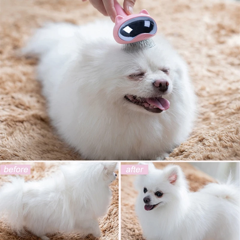 

DIDIHOU 1 PC Pet Grooming Brush For Cat Pet Supplies Combs Dog Hair Remover Cat Brush Grooming Tools