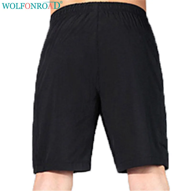 WOLFONROAD мужские летние быстросохнущие шорты эластичные спортивные шорты для бега размера плюс 6XL тонкие мужские шорты с пакетами L-SSLD-001