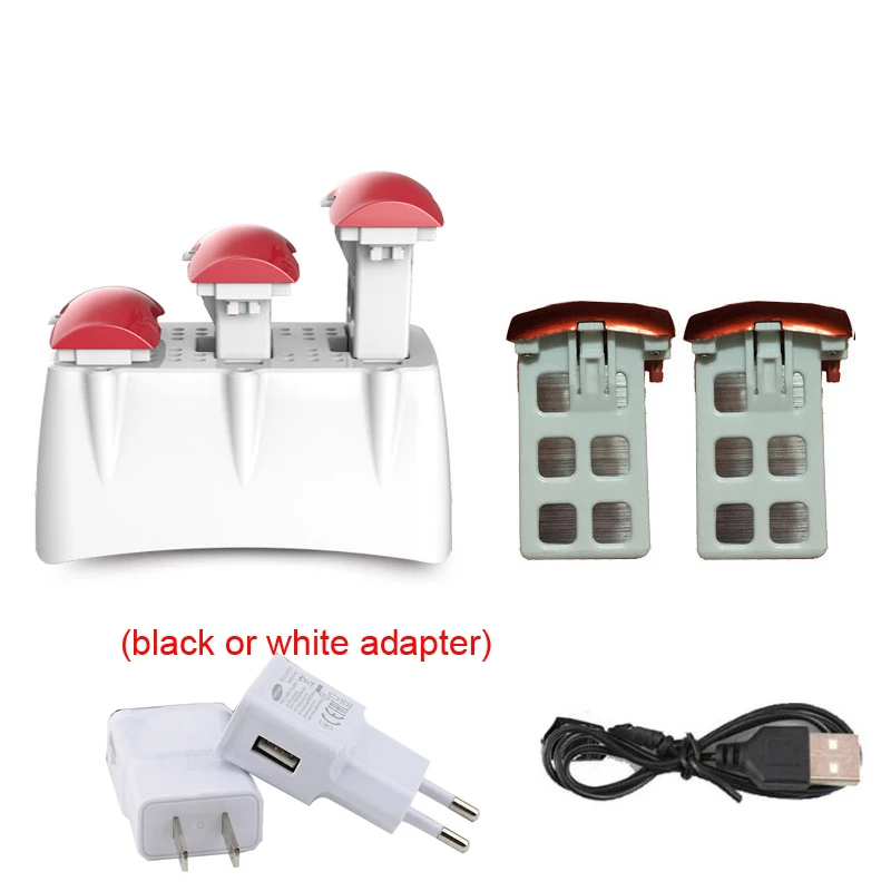 Запасные части для дрона SYMA X5UC X5UW батарея 3 7 в 500 мАч + зарядное устройство P10
