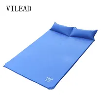 190x130x3 см автоматически надуваемый коврик двойная палатка надувной коврик для пикника двойной ПВХ кемпинг матрас с подушкой Матрас Подушка