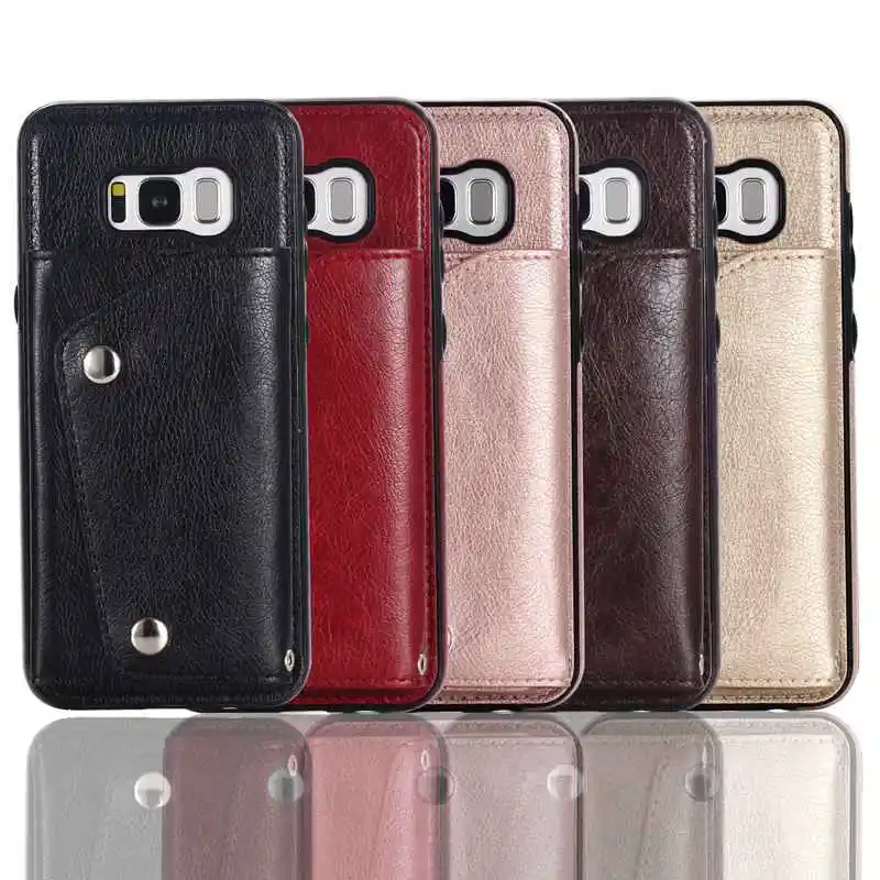 

Lanyard Case for Samsung Galaxy S8 Plus Cover PU Leather Card Pocket Fashion Phone Case For Samsung S8 S8Plus Capinhas