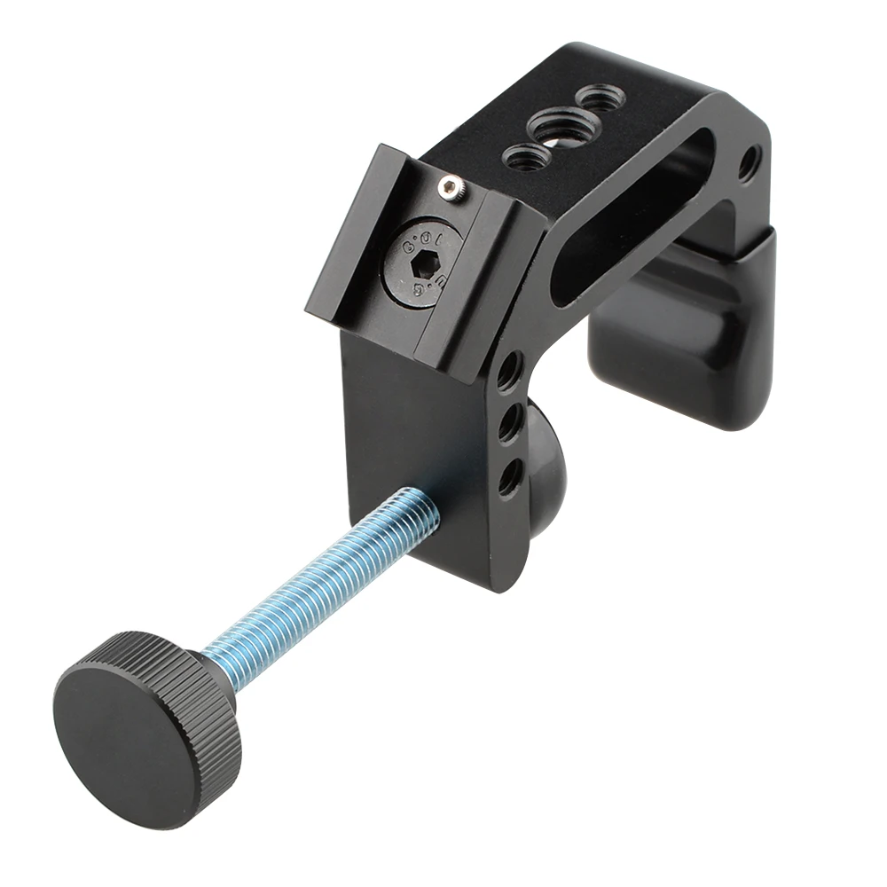 CAMVATE Universal C Clamp Desktop Mount Holder Stand with Cold Hot Shoe Mountin Photo Studio