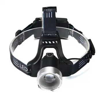 

L2 Headlamp Bicycle/Bike Lights USB Chargeable powerful led flashlight Hunting Headlight by 18650 battery #3o8