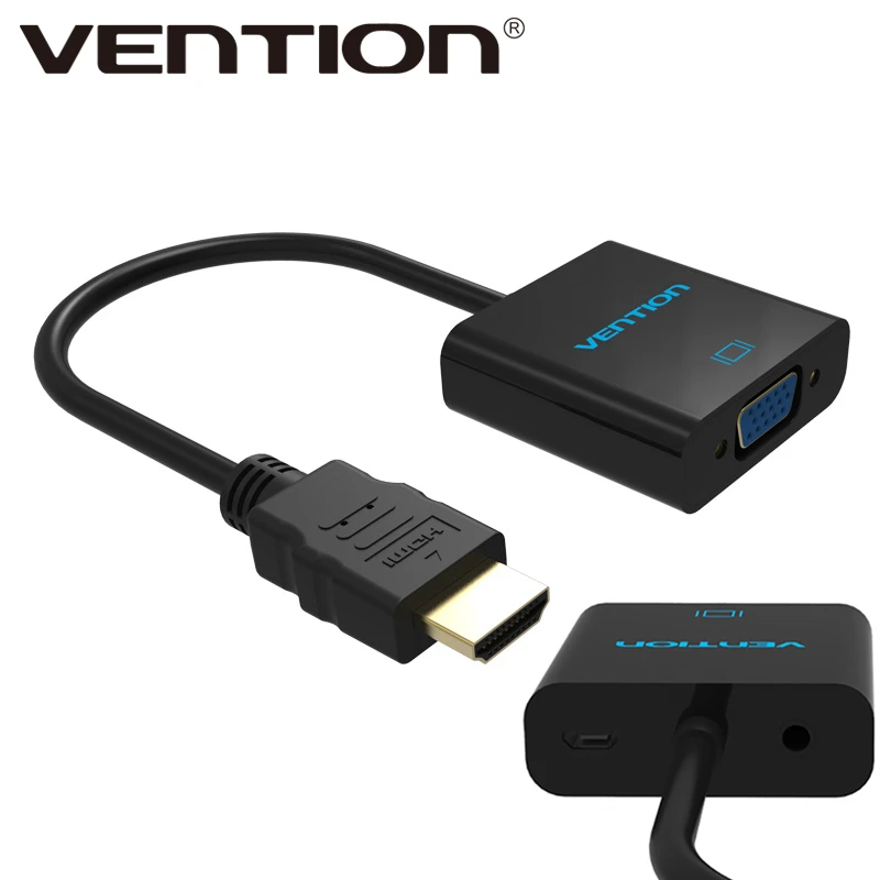 HDMI к VGA адаптер цифро аналоговый видео аудио конвертер Кабель разъем для Xbox 360 PS4