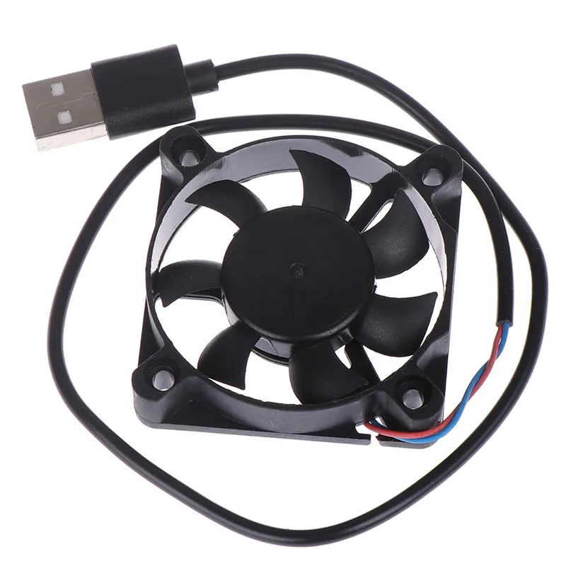 1 шт. 5 В USB pc-коннектор Вентилятор Кулер Радиатор вытяжной процессор вентилятор охлаждения Замена с кабелем 45 см 50x50x10 мм