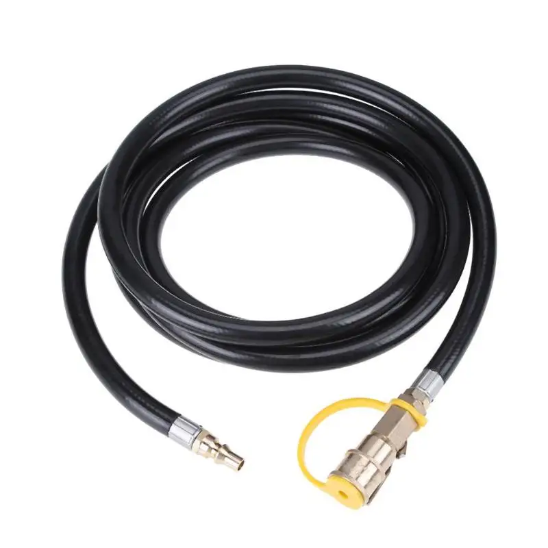 

10ft Propane Hose with Quick-connect Adapter Disconnect Camper BBQ Grill