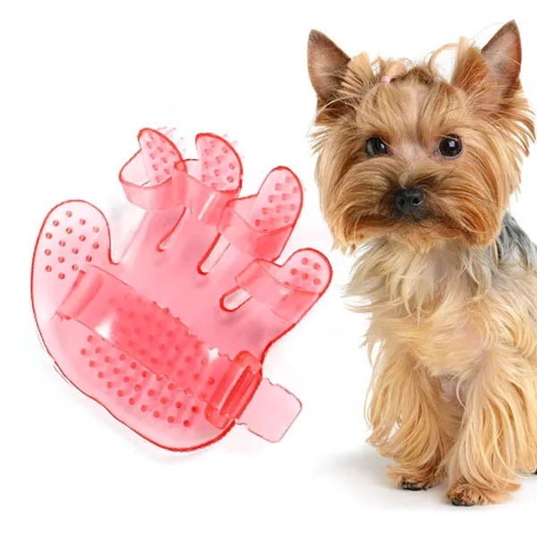 

Hand Shape Dog Pet Bathing Massage Brush Washing Hair Comb Shampoo Shower Bath Cleaning Supplies