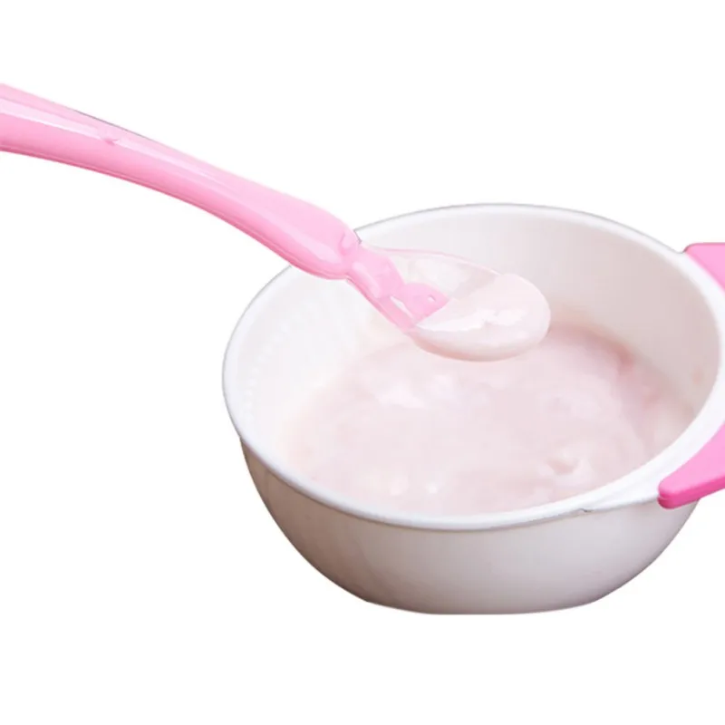 Детская Мягкая силиконовая ложка для новорожденных, забота о кормлении, Безопасный инструмент, детское Силиконовое кормление, безопасное питание для детей, ложки