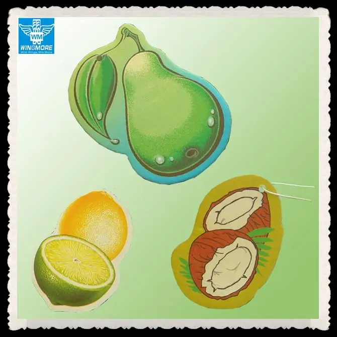 High Quality animal shaped air freshener for girls,Wholesale Paper Air