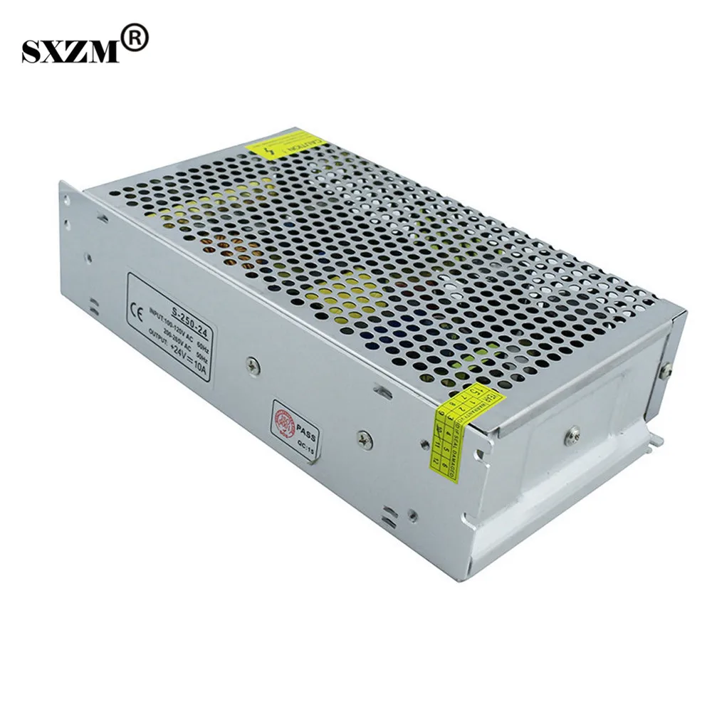 

240W LED transformer power supply AC110V/220V to DC24V 10A for led strip light RoHS CE